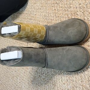 Ugg Bailey bow gray